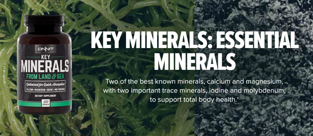 KEY MINERALS IN ONNIT TOTAL HUMAN UK