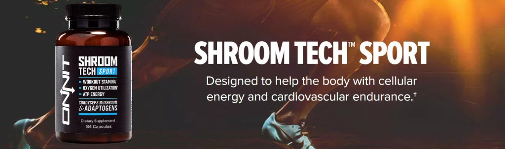 SHROOMTECH SPORT IN ONNIT TOTAL HUMAN UK