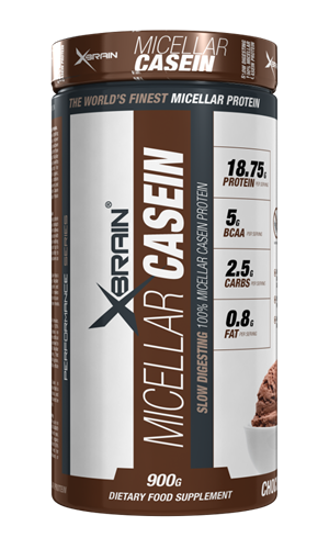 XBrain Micellar Casein without artificial sweetener! 5 Xbrain MicellarCasein Hero Chocolate 2156