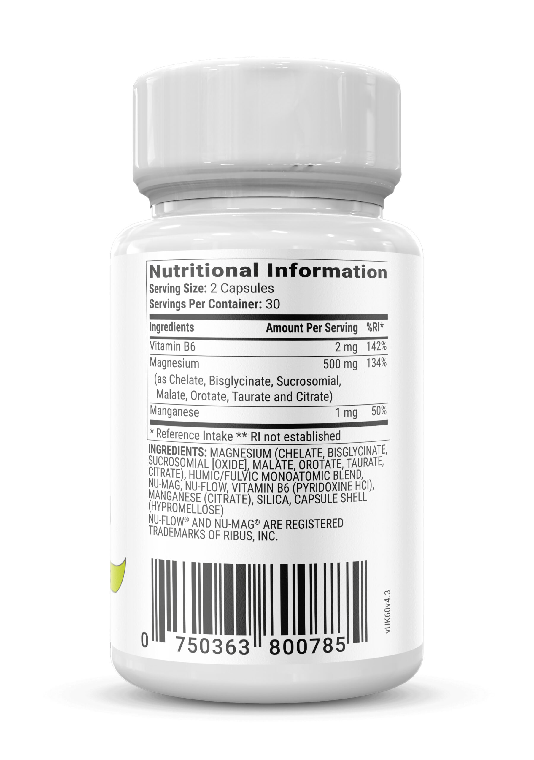 Magnesium Breakthrough BiOptimizers Mg Supplement XBrain