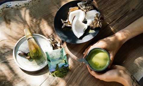 MATCHA LATTE WITH MAITAKE - Image 2