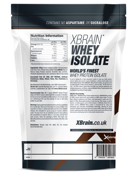 Whey Isolate Chocolate back jpg webp