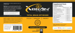 XBRAIN Total Brain Optimizer label 1