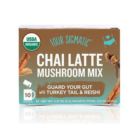 Chai Latte with Reishi and Turkey Tail