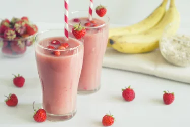 Classic whey Strawberry and Banana Smoothie