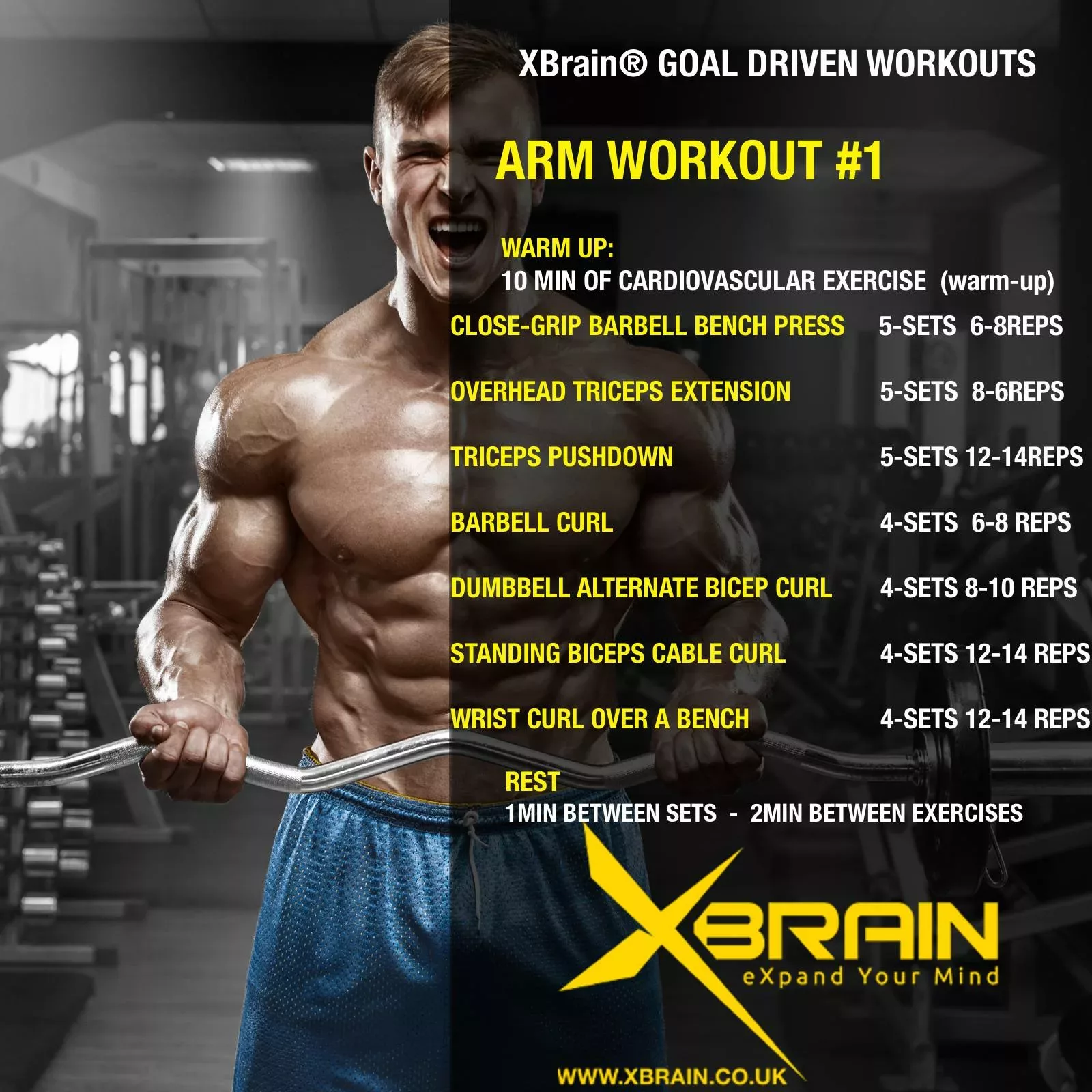 XBRAIN GOAL DRIVEN WORKOUTS – ARM WORKOUT #1 - XBrain