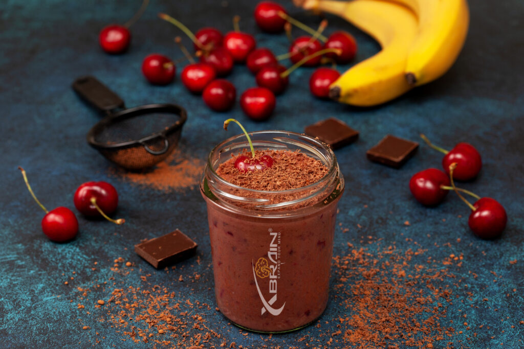 chocolate cherry protein shake