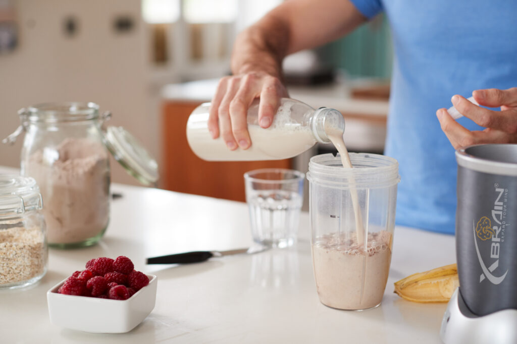 micellar protein breakfast shake