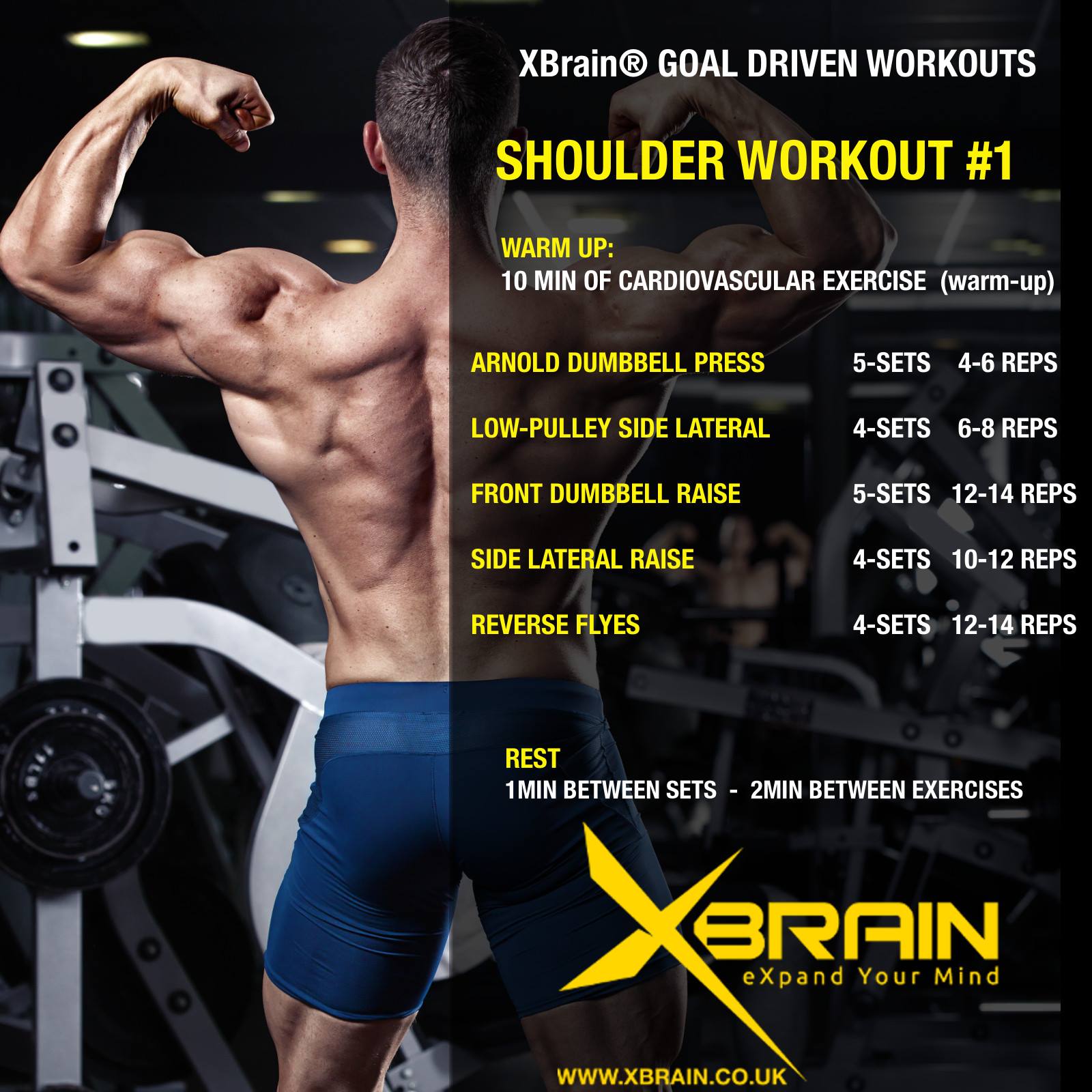 XBRAIN GOAL DRIVEN WORKOUTS SHOULDER WORKOUT 1 XBrain