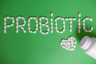 A variety of probiotic supplements for gut health