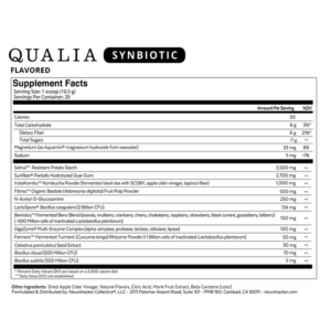 Qualia Synbiotic - Advanced Gut-Brain Health Formula